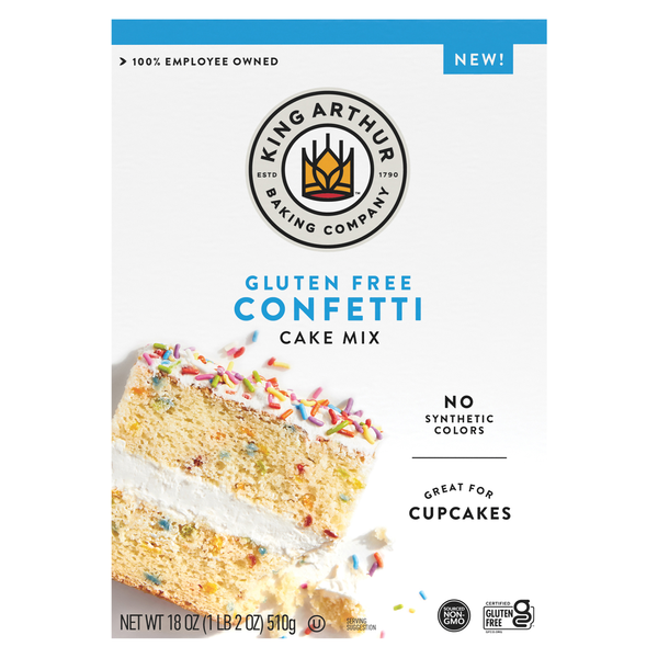 King Arthur Gluten Free Confetti Cake Mix