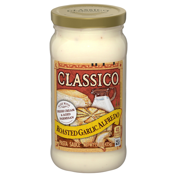 Classico Gluten Free Roasted Garlic Alfredo Pasta Sauce