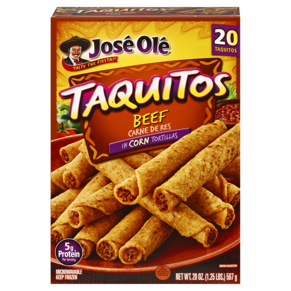 Save on Jose Ole Taquitos Beef 20 ct Order Online Delivery Food Lion