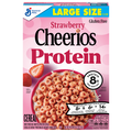 Cheerios Gluten Free Protein Strawberry Cereal Large Size