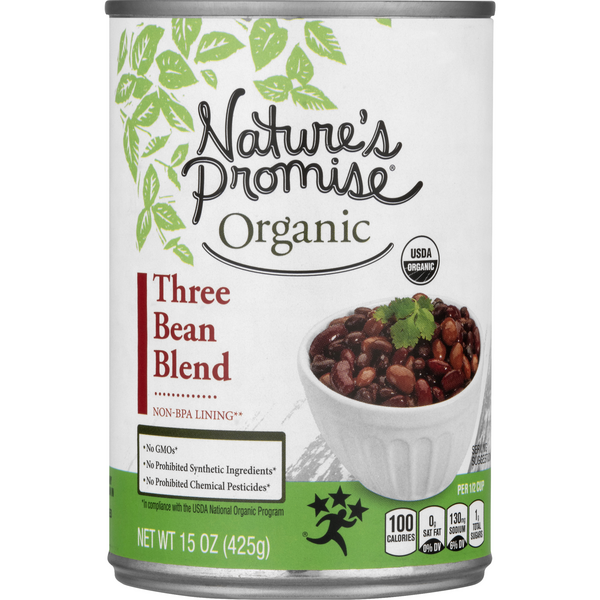 Nature's Promise Organic Three Bean Blend