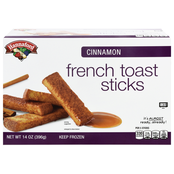 Hannaford Cinnamon French Toast Sticks