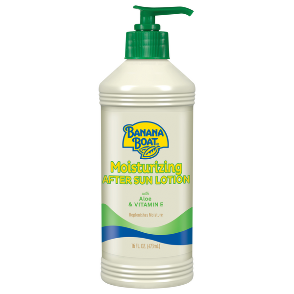 Banana Boat Moisturizing Aloe After Sun Lotion Pump