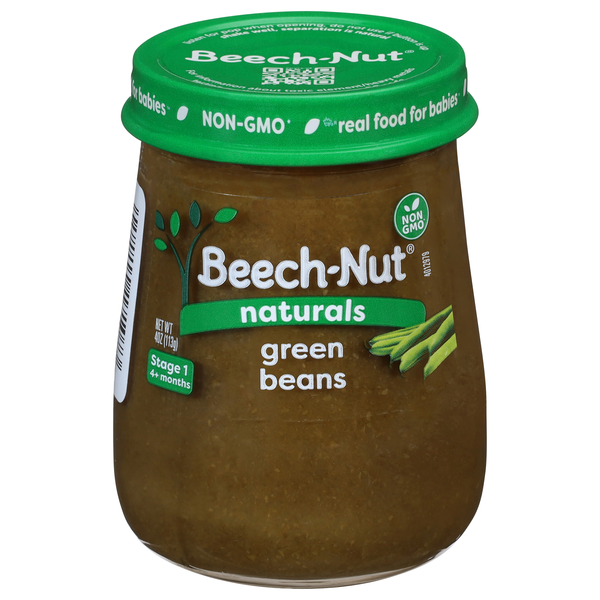 Beech-Nut Naturals Stage 1 Baby Food Green Beans