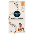 Millie Moon Unisex Luxury Size 4 Baby Diapers 22-33 lb