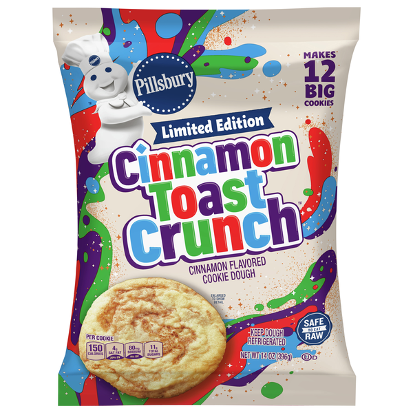 Pillsbury Cinnamon Toast Crunch Cookie Dough - 12 ct