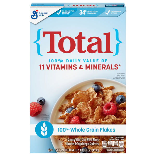 Total Whole Grain Flakes Cereal