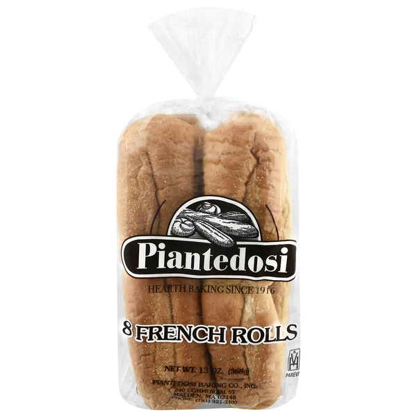Piantedosi French Rolls - 8 ct