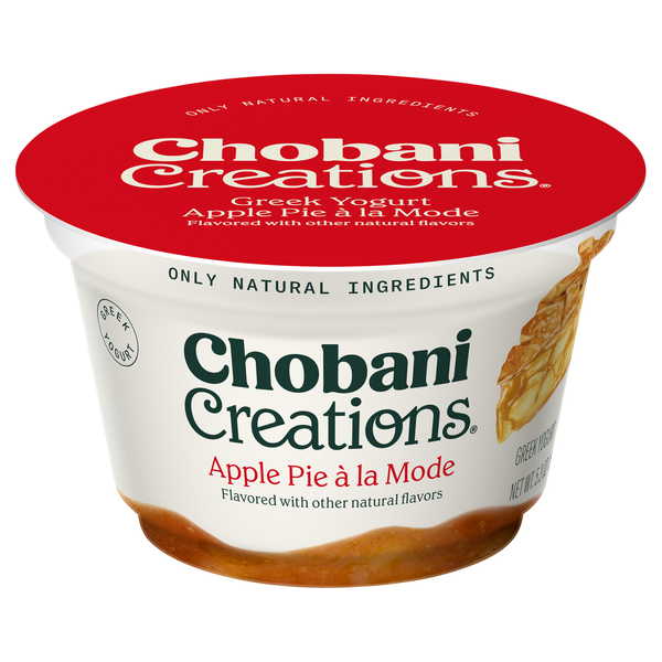 Chobani Creations Apple Pie a La Mode Greek Yogurt Cup