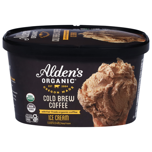 Alden's Organic Cold Brew Coffee Ice Cream