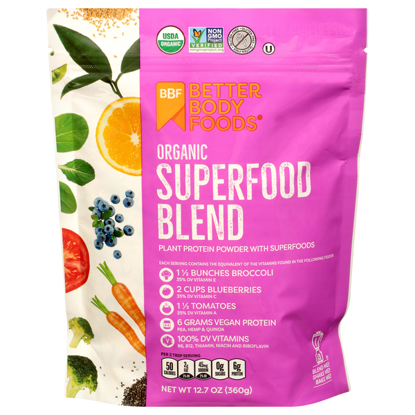 Better Body Foods Organic Superfood Blend