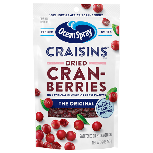 Ocean Spray Craisins Original Dried Fruit Cranberries