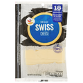 Giant Thin Sliced Swiss Cheese Slices - 18 ct