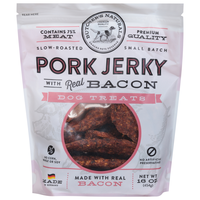 Butcher's Naturals Pork Jerky with Real Bacon Dog Treats