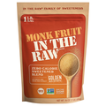 Monk Fruit In The Raw Zero Calorie Sweetener Blend Golden with Erythritol