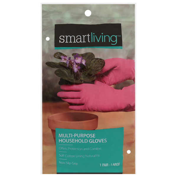 Smart Living Multi-Purpose Household Gloves Large
