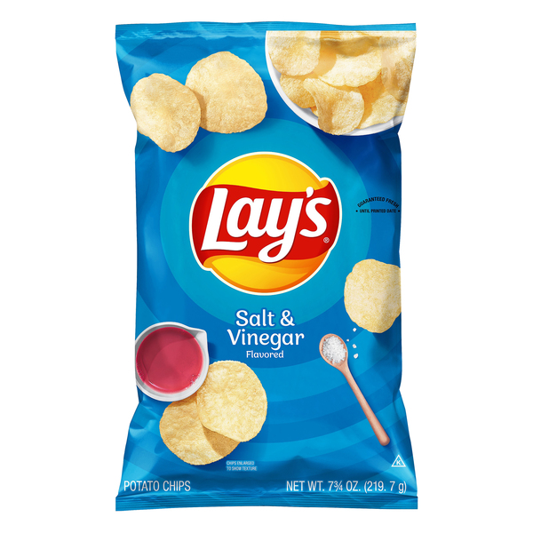 Save on Lay's Potato Chips Salt & Vinegar Order Online Delivery MARTIN'S
