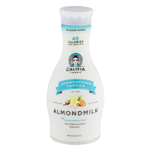 Califia Unsweetened Vanilla Almond Milk Nutrition Facts Bios Pics