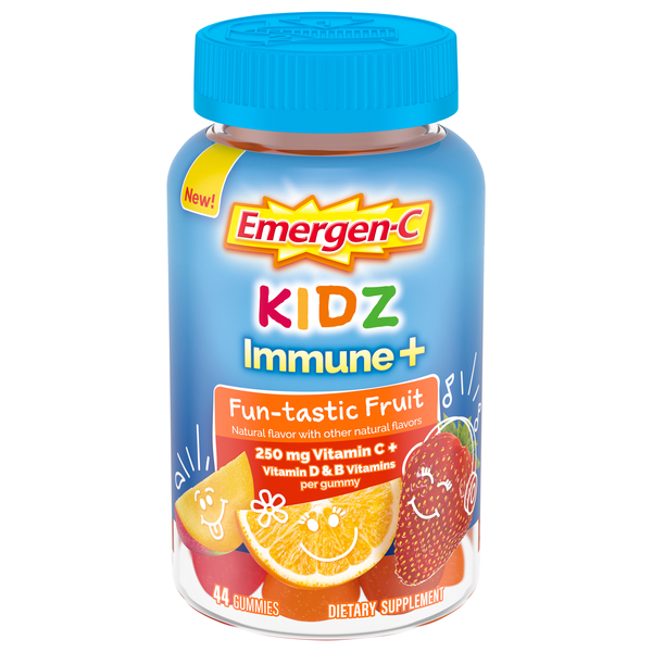 Save on Emergen-C Kidz Immune+ Gummies Fun-tastic Fruit Order