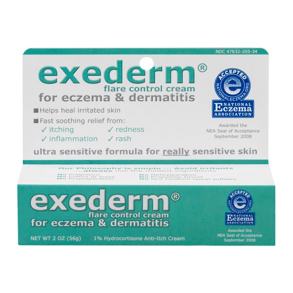 Exederm Flare Control Cream for Eczema & Dermatitis