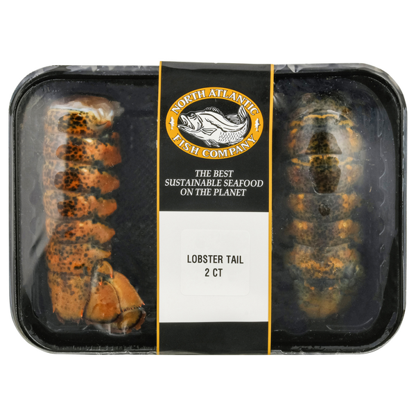 North Atlantic Fish Company Wild Cold Water Lobster Tails - 2 ct Frozen
