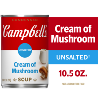 Campbell's Condensed Unsalted Cream of Mushroom Soup
