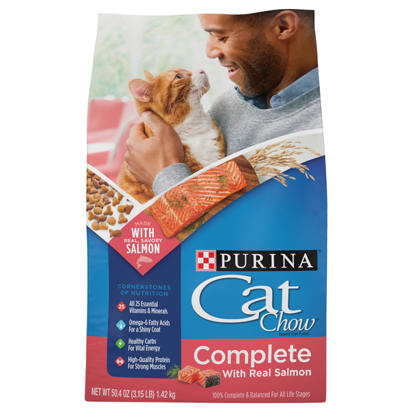 Save on Purina Cat Chow Complete Salmon Dry Cat Food Order Online Delivery Stop & Shop