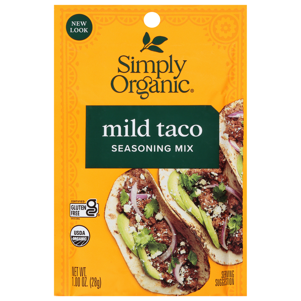 Simply Organic Mild Taco Seasoning Mix Packet