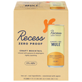 Recess Zero Proof Ginger Lime Mule Craft Mocktail - 4 pk