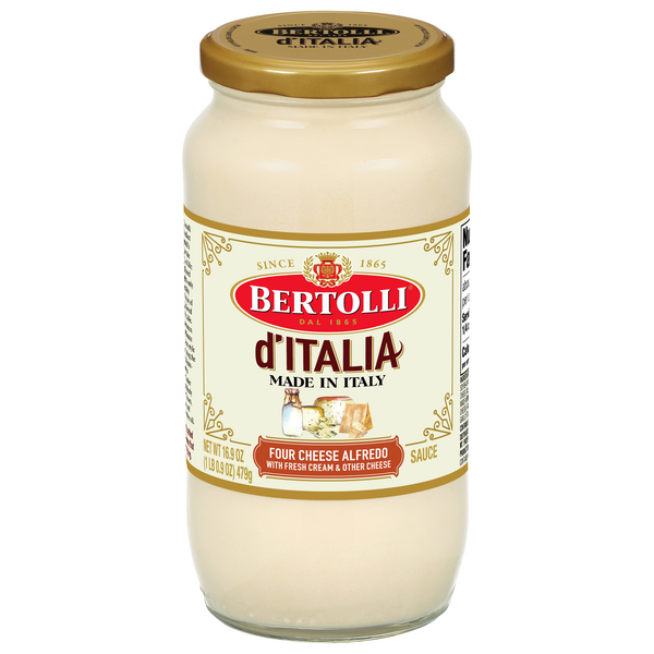 Bertolli d'Italia Four Cheese Alfredo Pasta Sauce