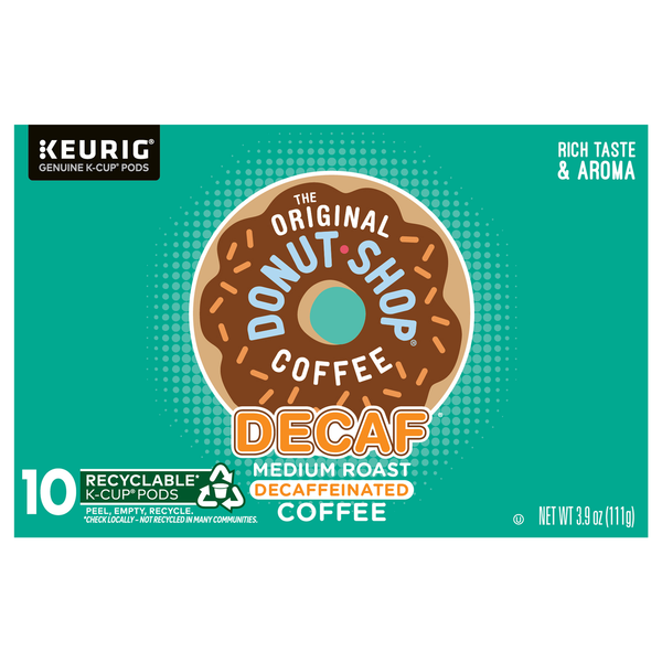 The Original Donut Shop Decaf Medium Roast K-Cup Coffee Pods