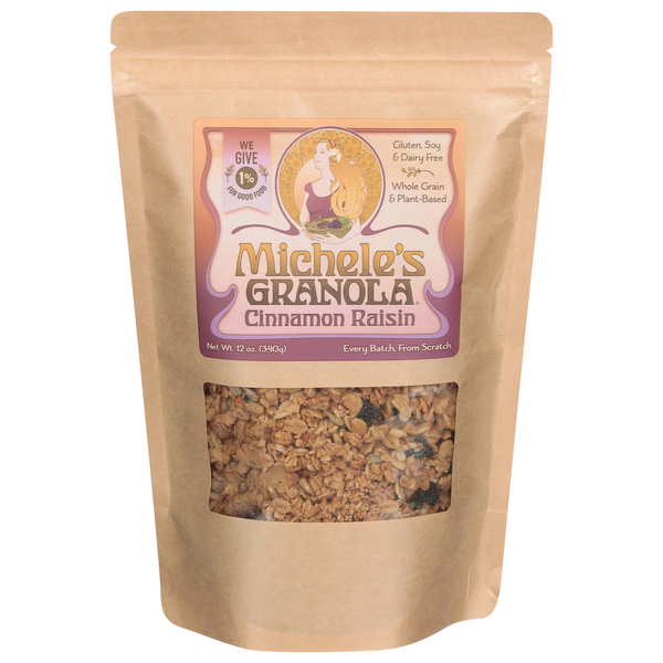 Michele's Gluten & Dairy Free Cinnamon Raisin Granola