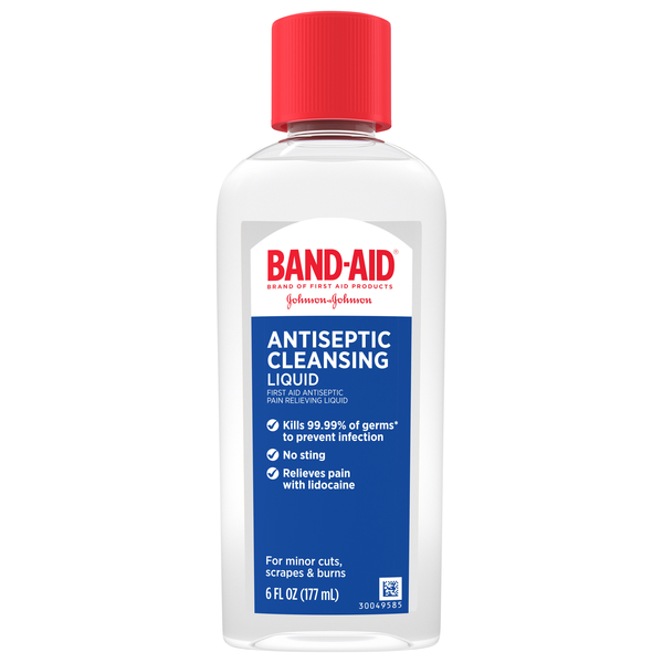 Band-Aid Antiseptic Cleansing Liquid