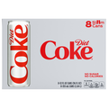 Diet Coke Cola Soda - 8 pk