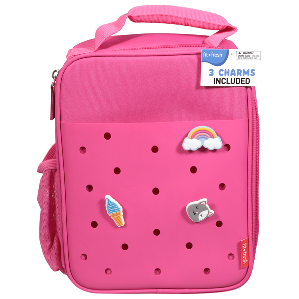 Fit & Fresh Lunch Pack with Charms Pink