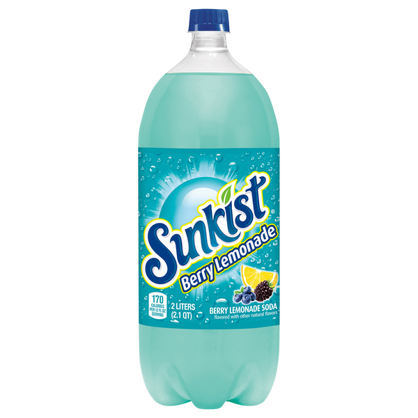 Sunkist Berry Lemonade Soda