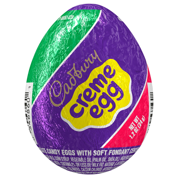 Cadbury Egg Milk Chocolate with Creme Center Easter Candy