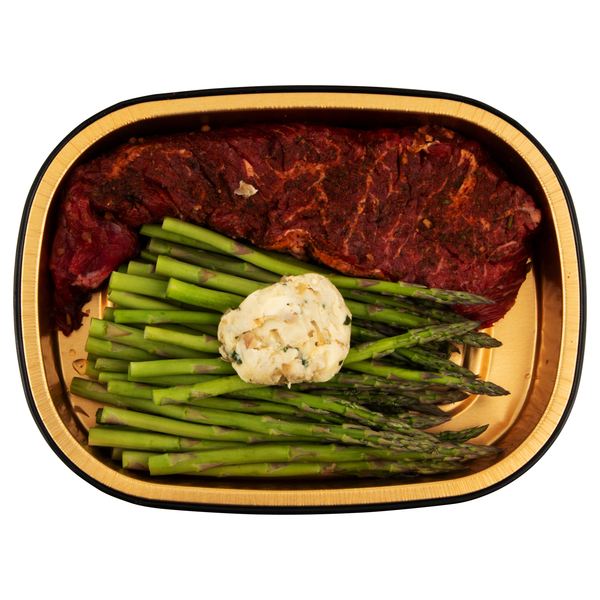 Hannaford Steak Tip & Asparagus Meal Kit