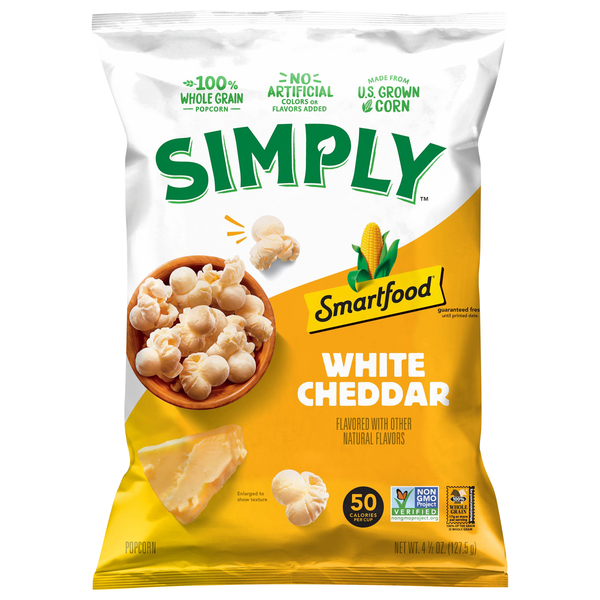 Simply Smartfood White Cheddar Popcorn