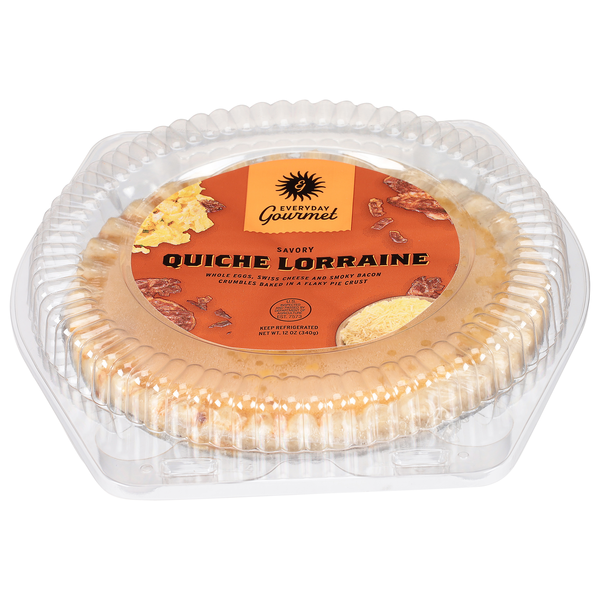 Hans Kissle Lorraine Quiche Heat & Serve