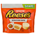 Reese's Miniature White Creme Peanut Butter Cups Candy Share Pack