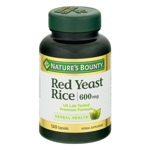 Save on Nature's Bounty Red Yeast Rice 600 MG Order Online Delivery Giant