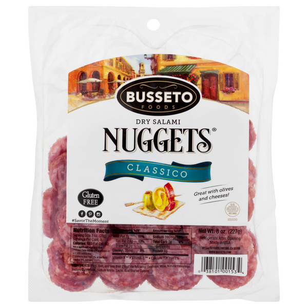 Busseto Classico Dry Salami Mini Nuggets