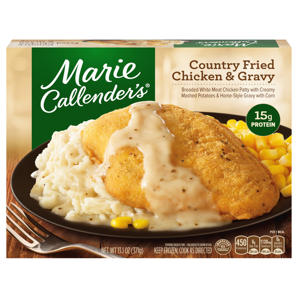 Marie Callender's Country Fried Chicken & Gravy Frozen Meal