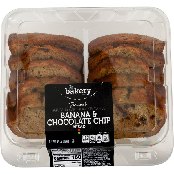 Stop & Shop The Bakery Traditional Banana & Chocolate Chip Bread Loaf