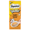 Temptations Lickable Spoons Tasty Chicken & Cheese Cat Treats - 4 ct