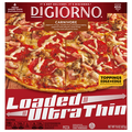 DiGiorno Loaded Ultra Thin Crust Carnivore Pizza Frozen