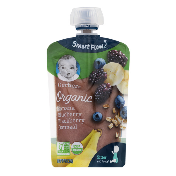 Save on Gerber 2nd Foods Fruit &amp; Grain Banana Blueberry