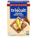 Triscuit Cinnamon Brown Sugar Whole Grain Wheat Crackers