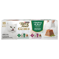 Fancy Feast Gems Mousse Pate Chicken & Beef Wet Cat Food - 16 ct